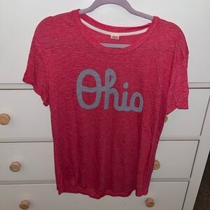 Homage script ohio state tshirt